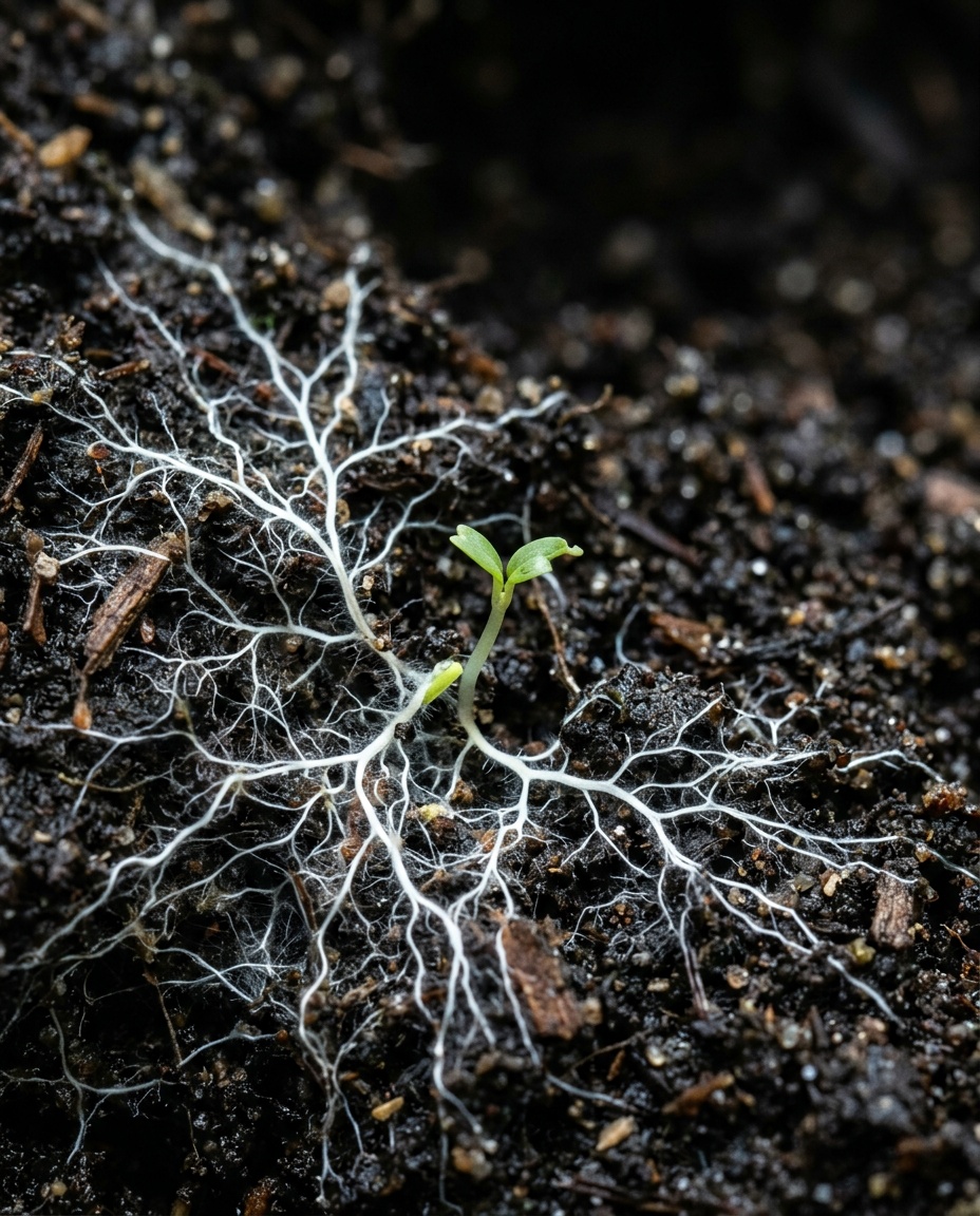 Like mycelium beneath the soil, a community is held together by the connections we cannot always see.