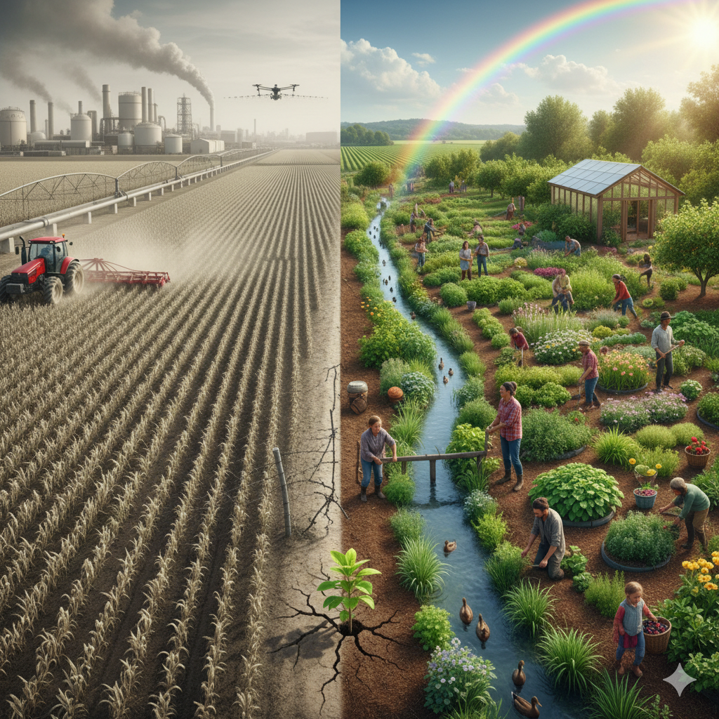 How to Transition From Industrialized Agriculture to Permaculture?