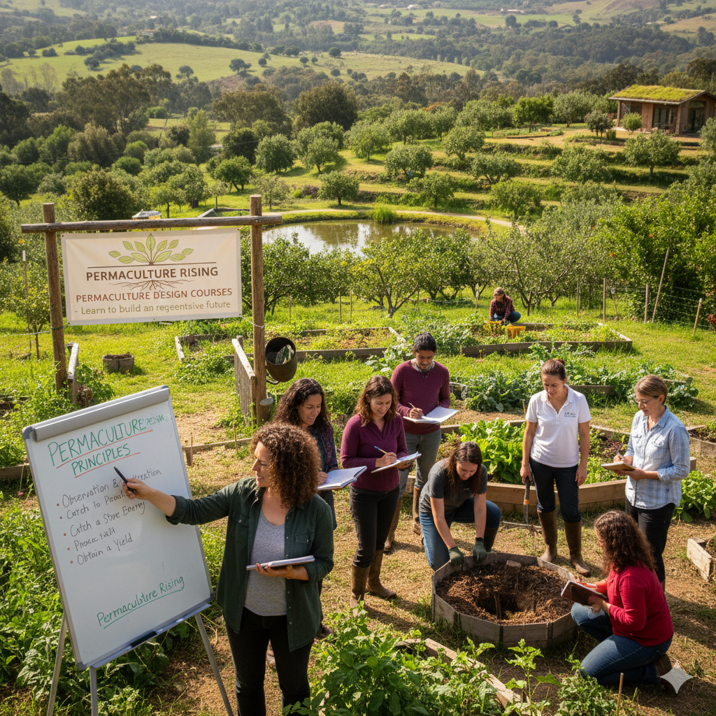Permaculture Rising's Permaculture Design Courses