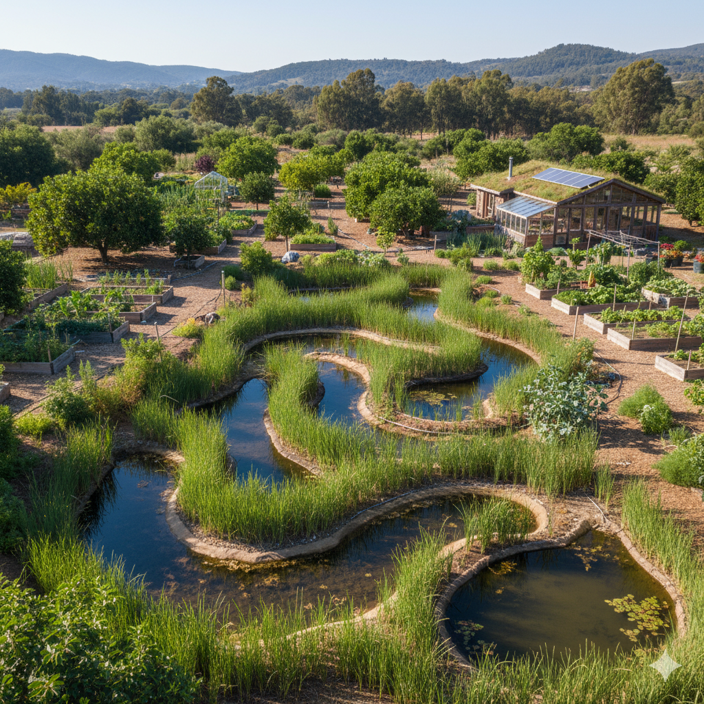 Water Recycling with Reed Beds