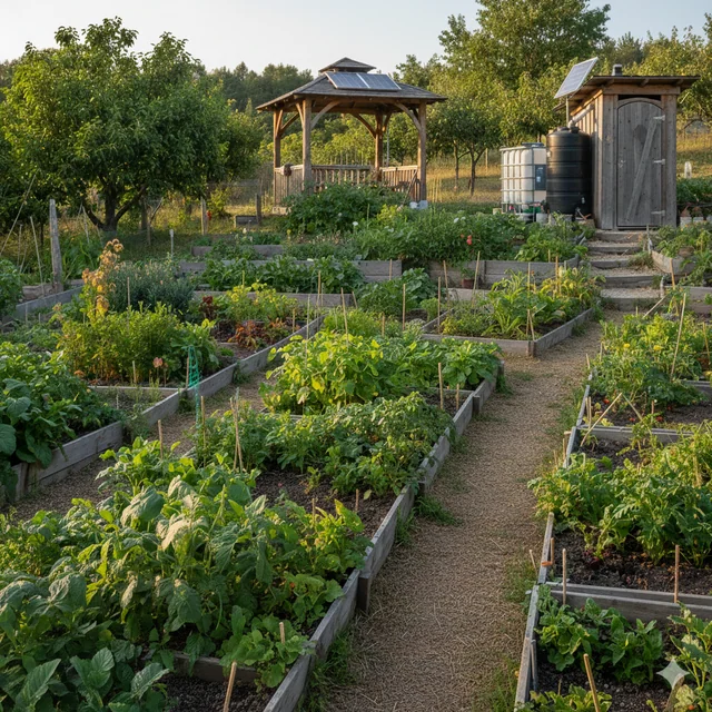 An illustrative view of a living landscape